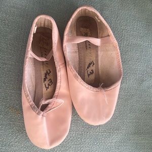 Gently used ballet shoes